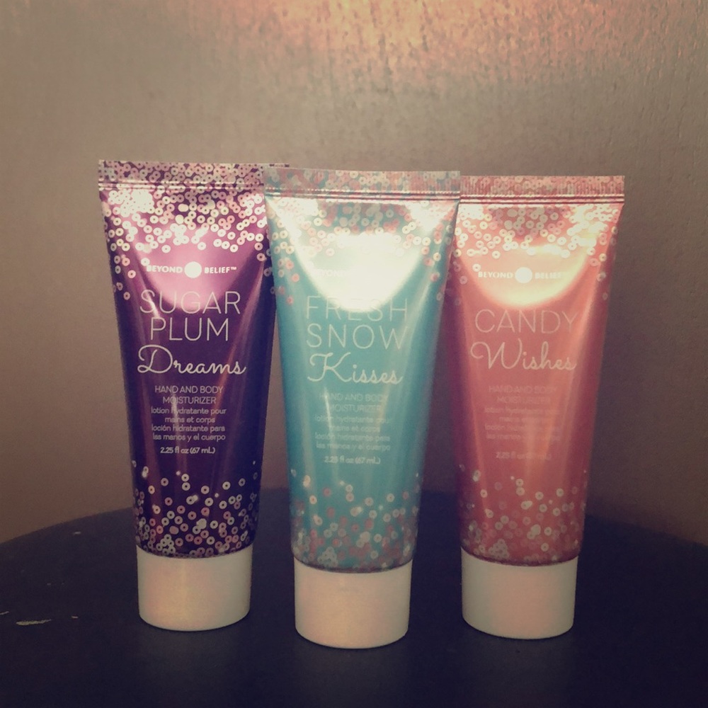 3 pack hand and body moisturizer